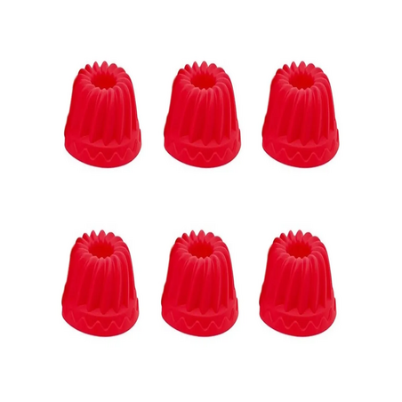 Forma Bolinho De Slilicone C/6