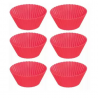Forma Cupcake Silicone Red C/6