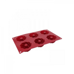 Forma Silicone P/ 6 Flan Carol