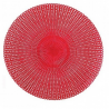 Lugar Americano Macrome Vermelho