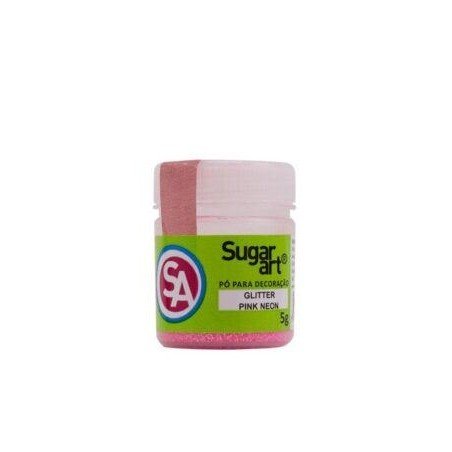 Madi - Glitter P/ Decoração Pink Neon 5 G