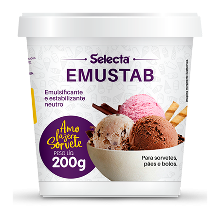 Mix - Emulsificante Estabiliz Sorv 200 Grs
