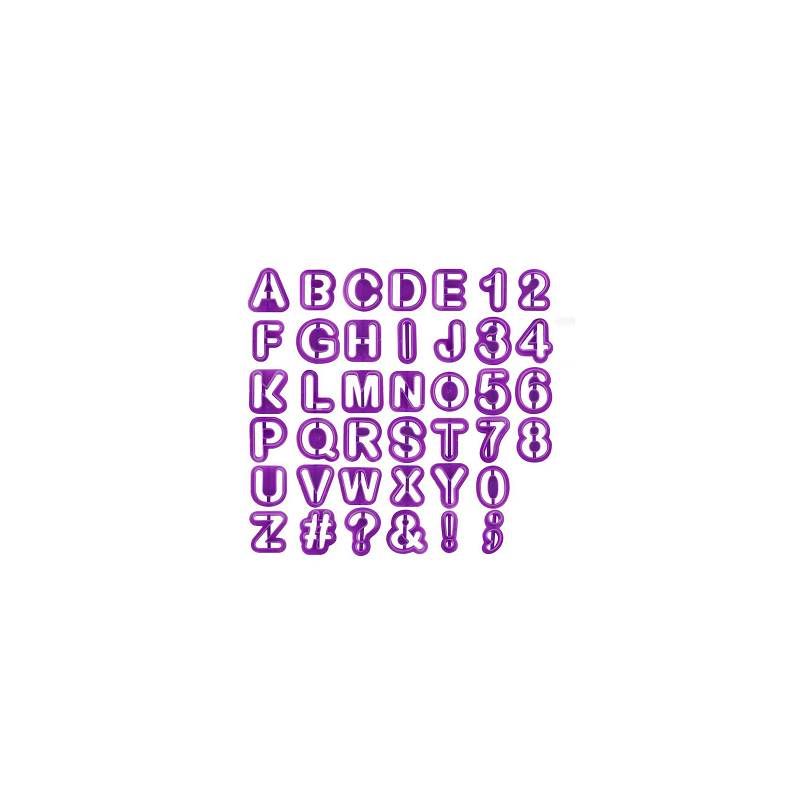 Molde Letras E Numeros Carol