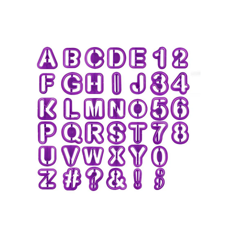 Molde Letras E Numeros Carol