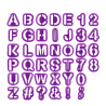 Molde Letras E Numeros Carol