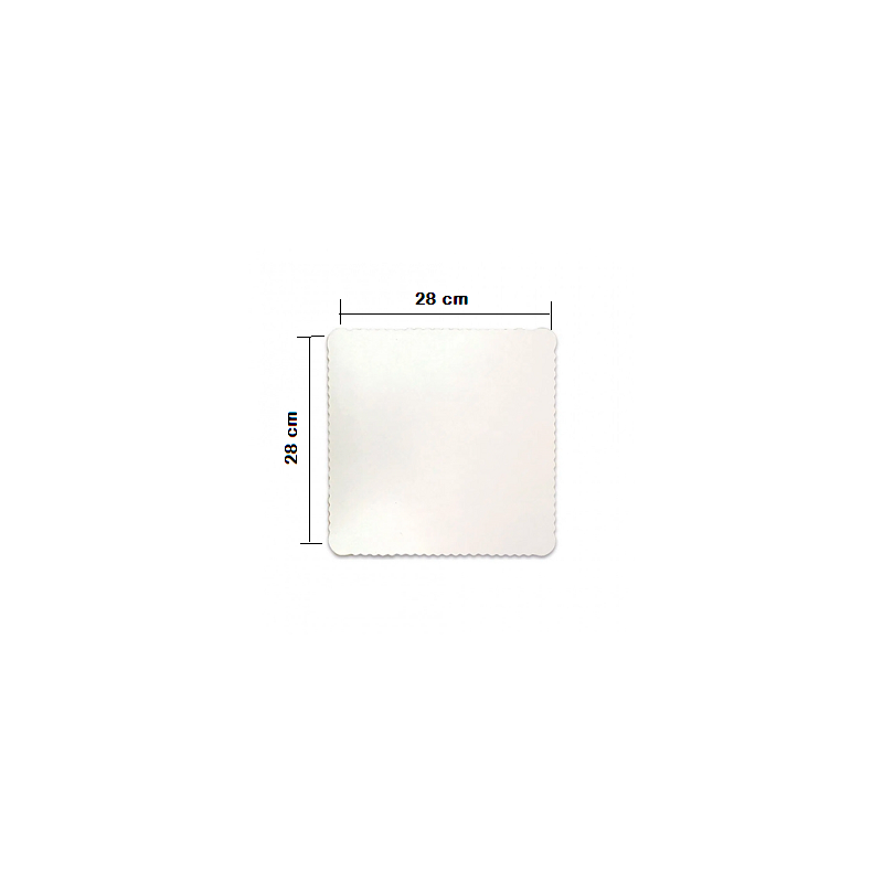 Ultra Fest - Cakeb Qd 28X28 Cm Branco