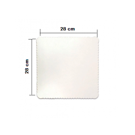 Ultra Fest - Cakeb Qd 28X28 Cm Branco