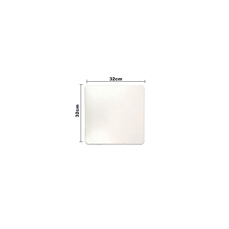 Ultra Fest - Cakeb Qd 32X32 Cm Branco