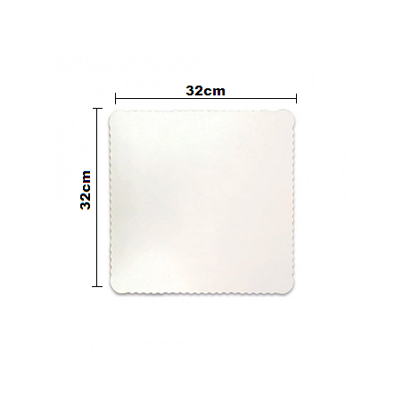 Ultra Fest - Cakeb Qd 32X32 Cm Branco