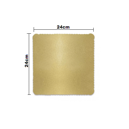 Ultra Fest - Cakeb Qd 24X24 Cm Ouro