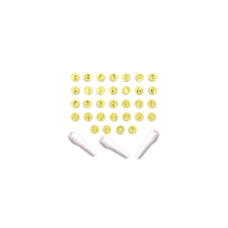 Blue Star - Kit Carimbos Letras
