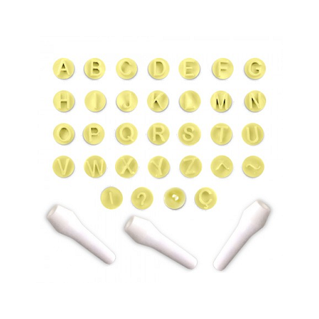 Blue Star - Kit Carimbos Letras