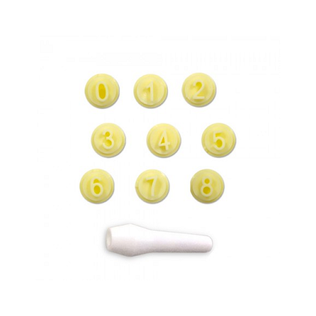 Blue Star - Kit Carimbos Numeros