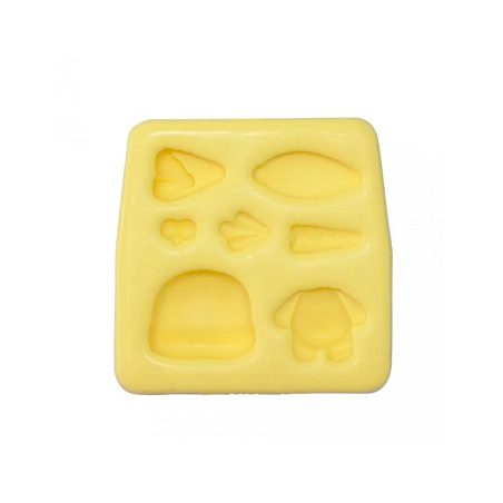 Blue Star - Molde Silicone 027 Coelho Ceno