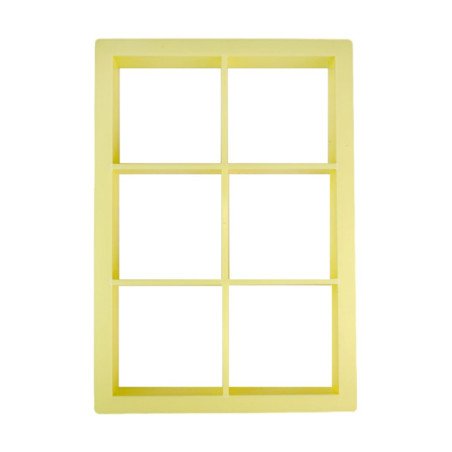 CORTADOR DE BROWNIE QUADRADO 6X6 cm BLUE STAR