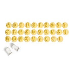 Blue Star - Carimbo Letras Glamour Amarelo