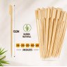 Inoven - Espetos de Bambu Golf 15cm