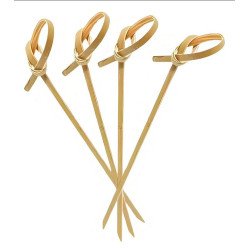 Inovem - Espeto Aperitivo Bambu 9cm Nó