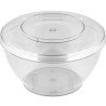 Strawplast - Kit Pote e Tampa Redondo 100ml Cristal