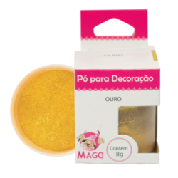 Mago - Po P/ Decoração Ouro 8 G