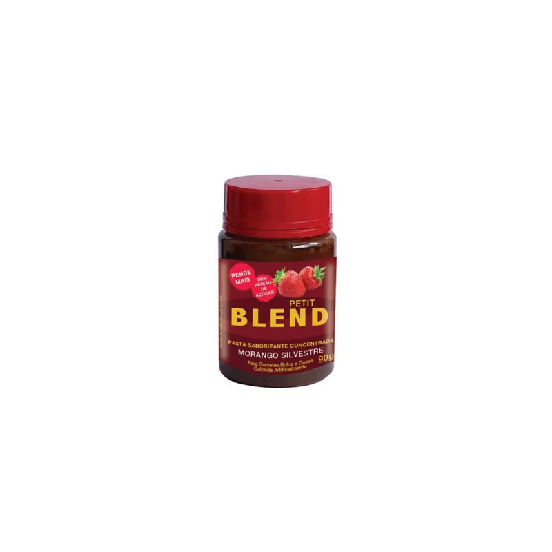 Blend - Pasta Saborizante Morango 90 G