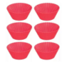 Forma Cupcake Silicone Red C/6