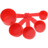 Clink - Kit 5 Colheres De Medida Plast