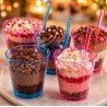 Strawplast - Copo Brigadeiro Azul 50ml