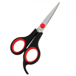 Clink - Tesoura 5,5 De Ferro C/ Cabo Plast