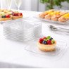 Strawplast - Prato Cristal Quadrado 18cm