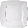 Strawplast - Prato Branco Quadrado 18cm
