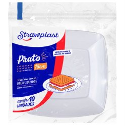 Strawplast - Prato Branco...