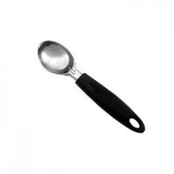 Colher P/ Sorvete Inox Preto