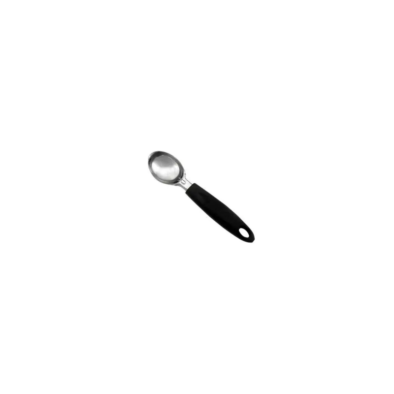 Colher P/ Sorvete Inox Preto