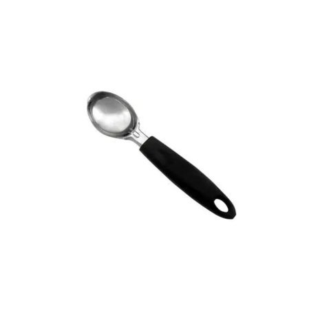 Colher P/ Sorvete Inox Preto