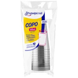 Strawplast - Copo Cristal...