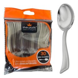 Silver Plastic - Mini...