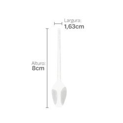 Strawplast - Mini Colher Cristal Café/Chá/Doce