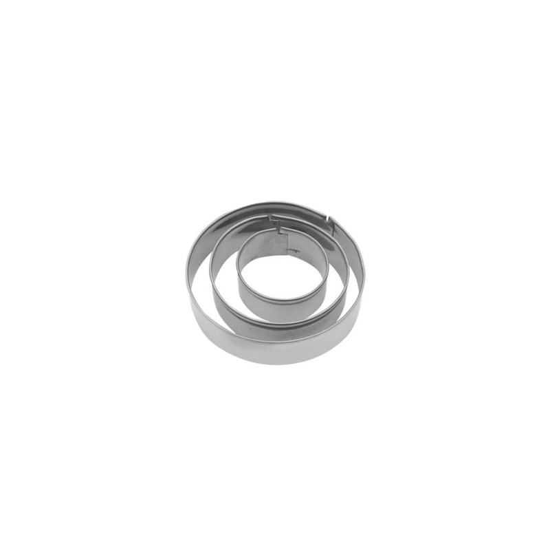 Cortador Inox Redondo C/3 Un