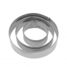 Cortador Inox Redondo C/3 Un