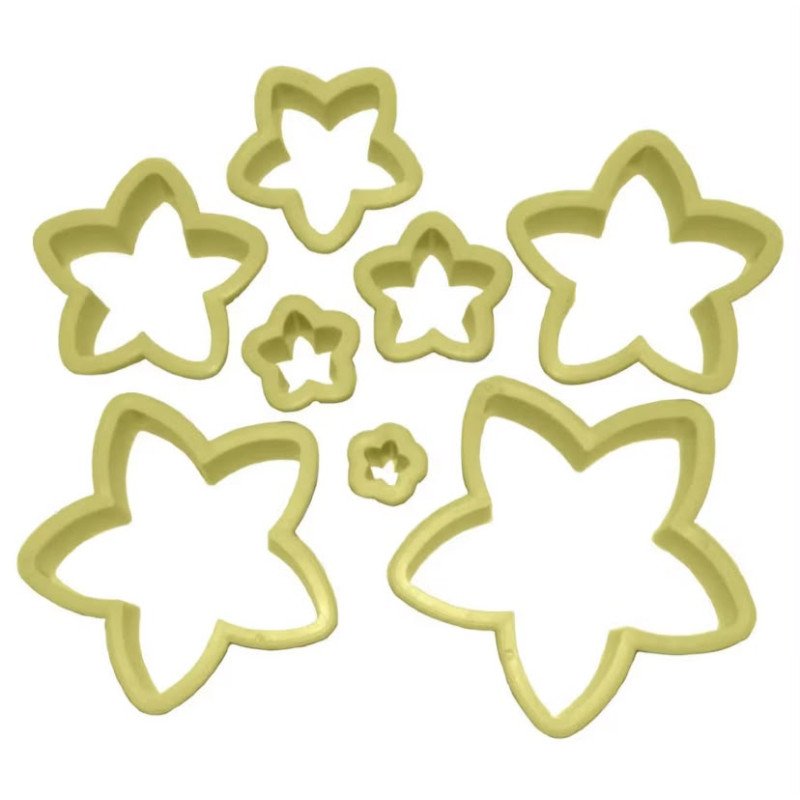 Blue Star - Kit Cortador Estrela 8 Peças