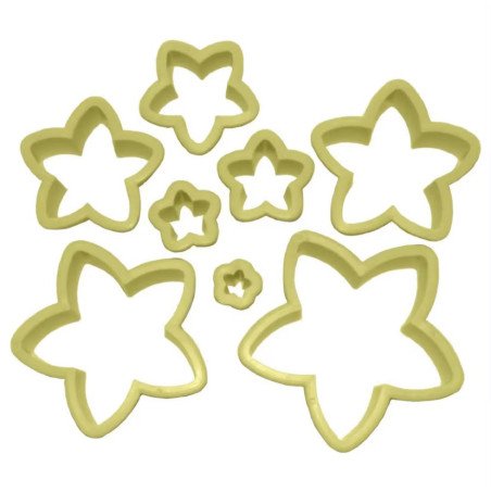 Blue Star - Kit Cortador Estrela 8 Peças