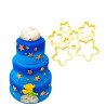 Blue Star - Kit Cortador Estrela 8 Peças