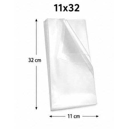 Saco Plástico Polipropileno 11x32