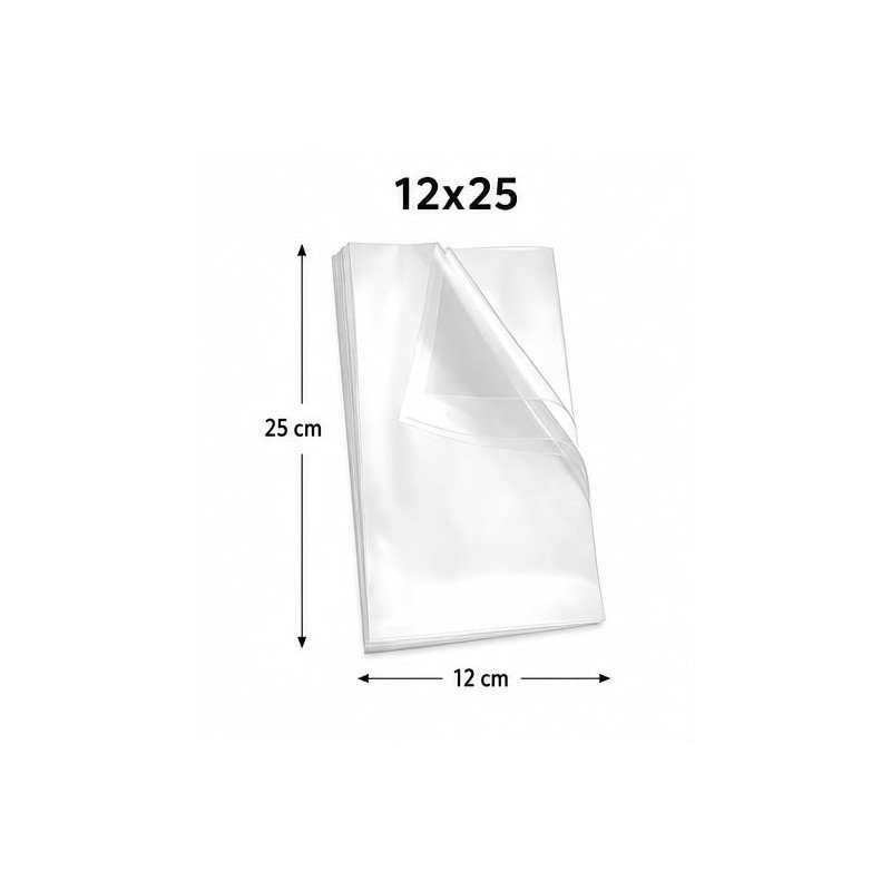 Saco Plástico Polipropileno 12x25