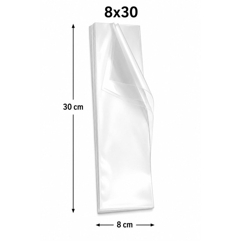 Saco Plástico Polipropileno 8x30