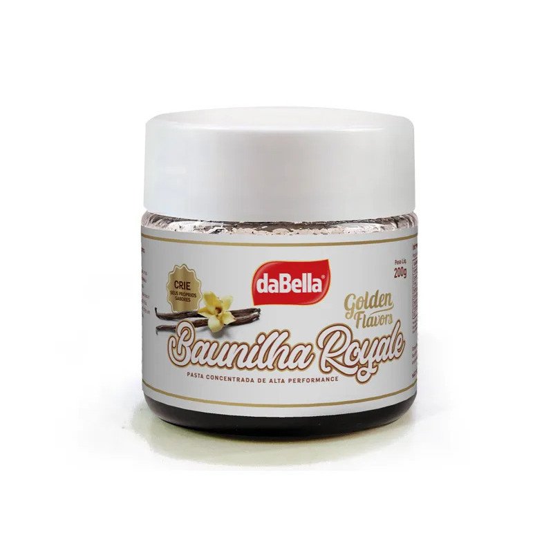 PASTA GOLDEN FLAVORS BAUNILHA ROY 200GR-DABELLA