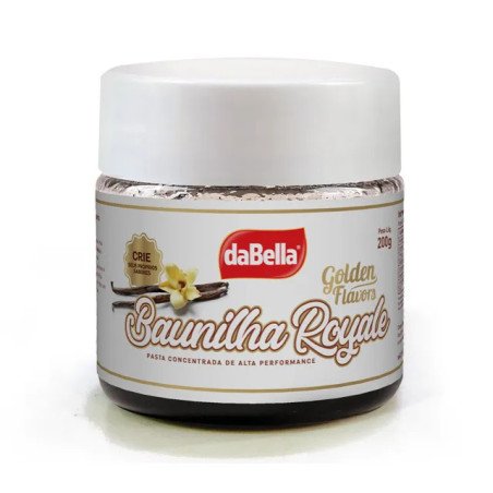 PASTA GOLDEN FLAVORS BAUNILHA ROY 200GR-DABELLA