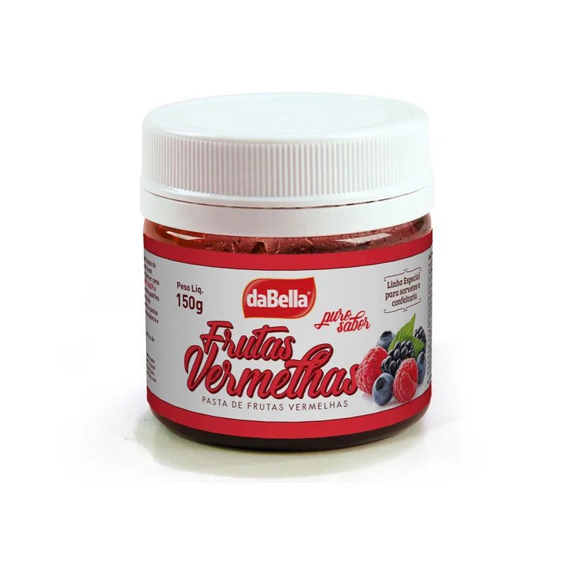 PASTA SABORIZANTE FRUTAS VERMELHAS 150GR-DABELLA