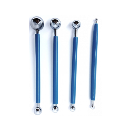 Estecas Boleadoras Alo Inox 4 Pçs